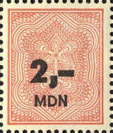 MiNr. 2,-MDN/1966/1